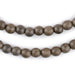 Round Natural Graywood Beads (8mm) - The Bead Chest