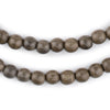 Round Natural Graywood Beads (8mm)