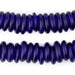 Cobalt Blue Annular Wound Dogon Beads (14mm) - The Bead Chest