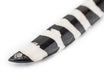 Zebra Wing-Shaped Batik Bone Pendant (110mm) - The Bead Chest