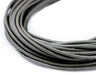 1.5mm Grey Round Leather Cord (75ft) - The Bead Chest
