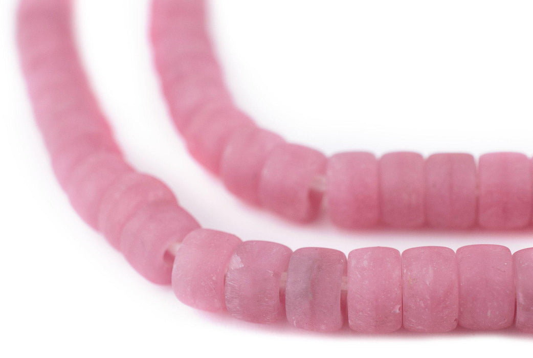 Rose Pink Padre Beads (8mm) - The Bead Chest