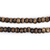 Brown Rustic Bone Mala Beads (6mm)