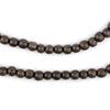 Round Natural Graywood Beads (4mm)