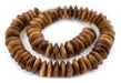 Brown Kenya Bone Beads (Saucer) - The Bead Chest