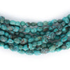 Authentic Aqua Turquoise Nugget Beads (5mm)