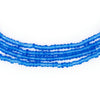 Sapphire Blue Matte Glass Seed Beads (3mm)