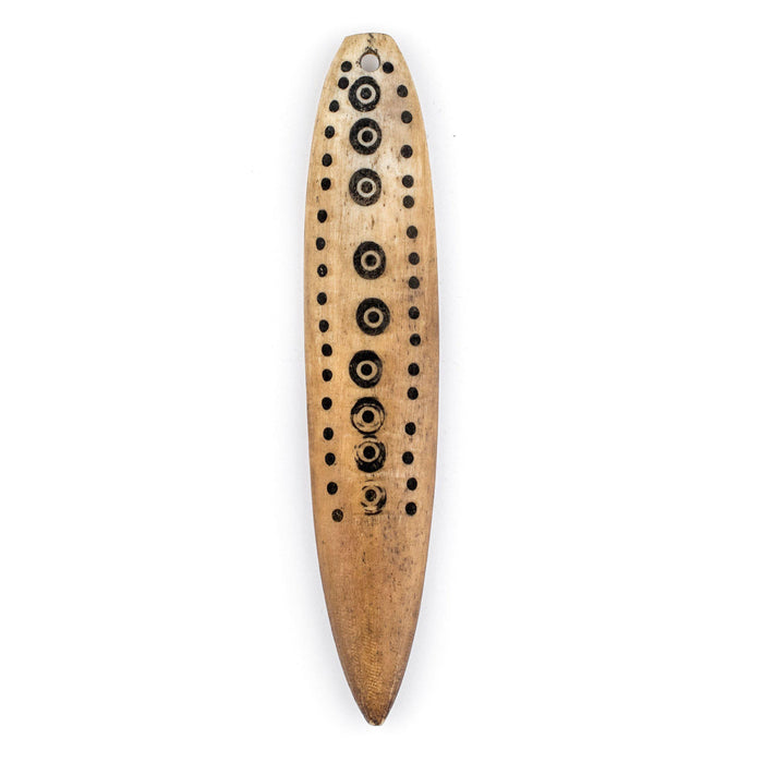 Ethiopian Shaman Medicine Stick Pendant (Large) - The Bead Chest