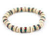 White Nepal Mala Bracelet