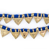 Brass Ethiopian Telsum Beads (Long Strand)