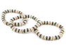 White Nepal Mala Bracelet - The Bead Chest
