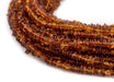 Authentic Translucent Amber Chip Beads (4mm) - The Bead Chest