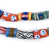 Traditional Medley Krobo Beads (Long Strand)