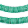 Turquoise Vinyl Phono Record Beads (14mm)