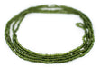 Forest Green Matte Glass Seed Beads (3mm) - The Bead Chest