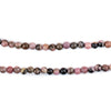 Round Rhodonite Beads (4mm)