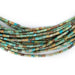 Green Cylindrical Heishi Turquoise Beads (3x2mm) - The Bead Chest