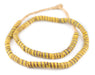 Antique Yellow Spiral Venetian Trade Beads (8mm) - The Bead Chest
