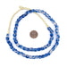 Cobalt Blue Swirl Recycled Glass Beads (7mm) - The Bead Chest