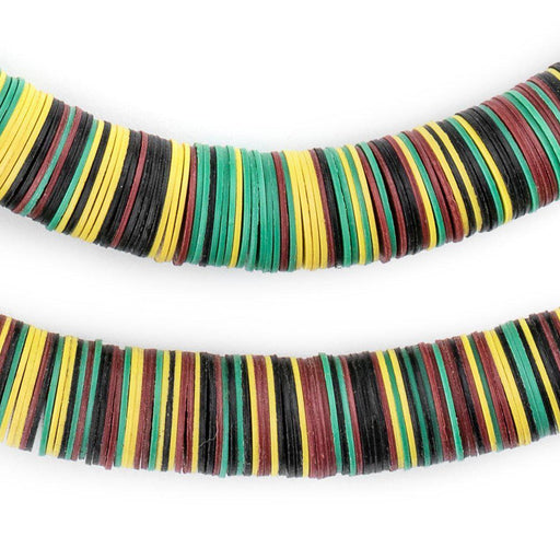 Earth Medley Vinyl Phono Record Beads (14mm) - The Bead Chest