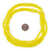 Translucent Yellow Matte Glass Seed Beads (4mm) - The Bead Chest