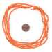 Papaya Orange Matte Glass Seed Beads (3mm) - The Bead Chest