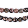 Round Rhodonite Beads (10mm)