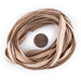 6.0mm Natural Flat Leather Cord (15ft) - The Bead Chest