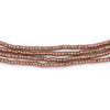 Copper Double Heishi Beads (2mm)