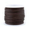 0.8mm Dark Brown Round Leather Cord (75ft)