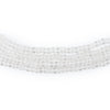 Clear Matte Glass Seed Beads (3mm)