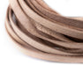 5.0mm Natural Flat Leather Cord (15ft) - The Bead Chest