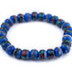 Blue Nepal Mala Bracelet - The Bead Chest