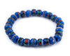 Blue Nepal Mala Bracelet