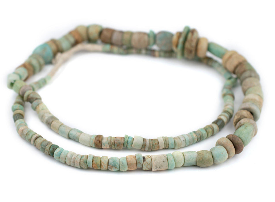 Ancient Amazonite African Stone Beads - The Bead Chest
