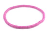 Magenta African Vinyl Stretch Bracelet