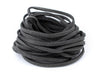 3mm Flat Dark Grey Faux Suede Cord (15ft) - The Bead Chest