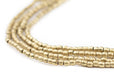 Brass Tiny Oval Beads (2mm) - The Bead Chest