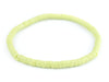 Lime Green African Vinyl Stretch Bracelet
