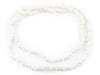 White Round Natural Wood Beads (5mm) - The Bead Chest