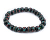 Dark Green Nepal Mala Bracelet