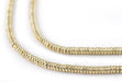 Gold Smooth Heishi Beads (3mm) - The Bead Chest