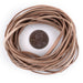 3.0mm Natural Flat Leather Cord (15ft) - The Bead Chest