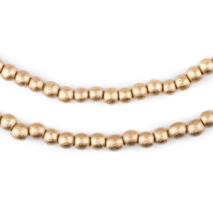 Gold Round Natural Wood Beads (5mm)
