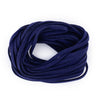 3mm Flat Indigo Blue Faux Suede Cord (15ft)