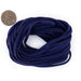 3mm Flat Indigo Blue Faux Suede Cord (15ft) - The Bead Chest