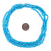 Sapphire Blue Matte Glass Seed Beads (4mm) - The Bead Chest