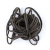 3mm Flat Groundhog Grey Faux Suede Cord (15ft)