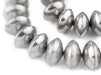 Ethiopian Silver Saucer Beads (24mm) - The Bead Chest