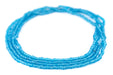 Sapphire Blue Matte Glass Seed Beads (4mm) - The Bead Chest